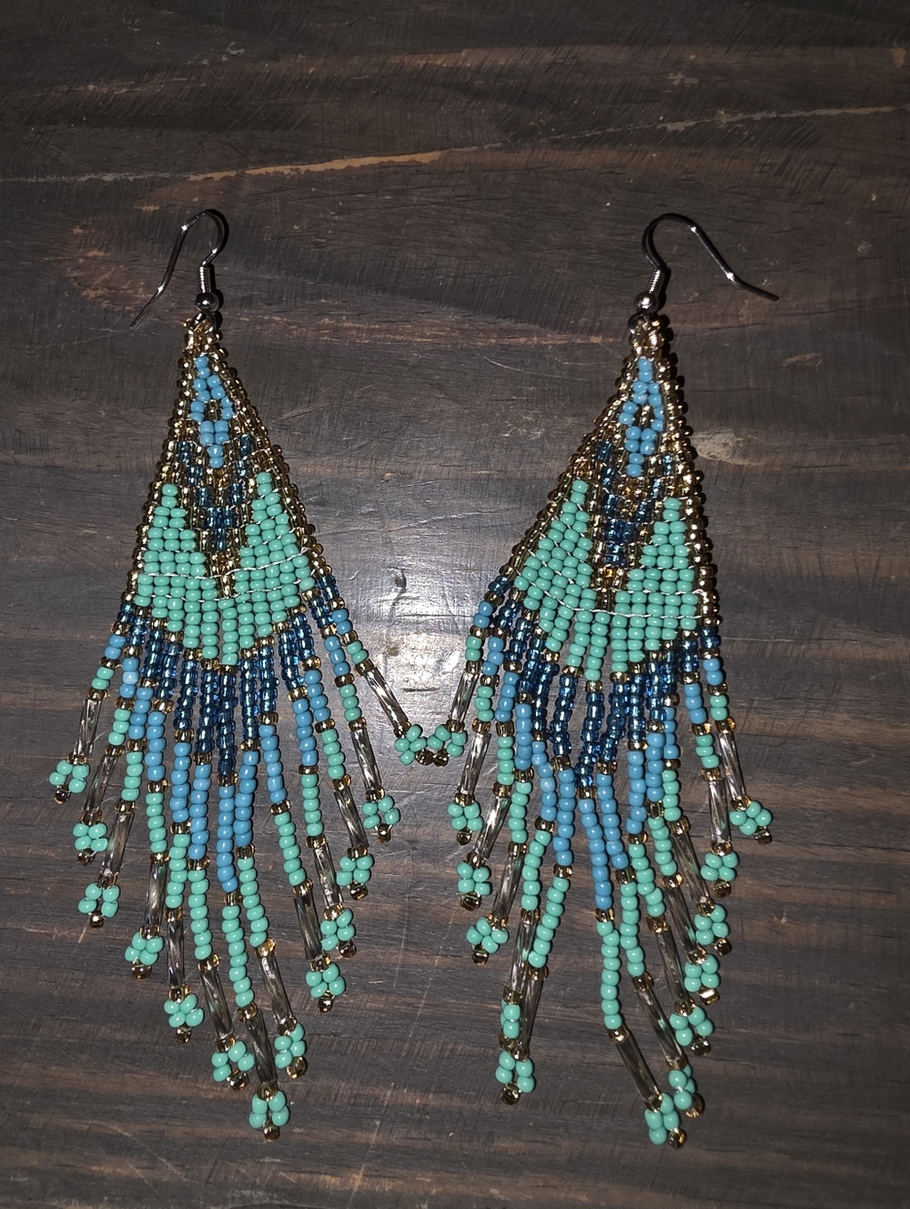 Bliss Crystal Miyuki Beaded Earrings New ❤️